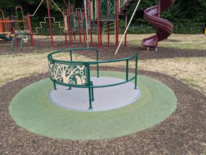 Accessible playground Roundabout