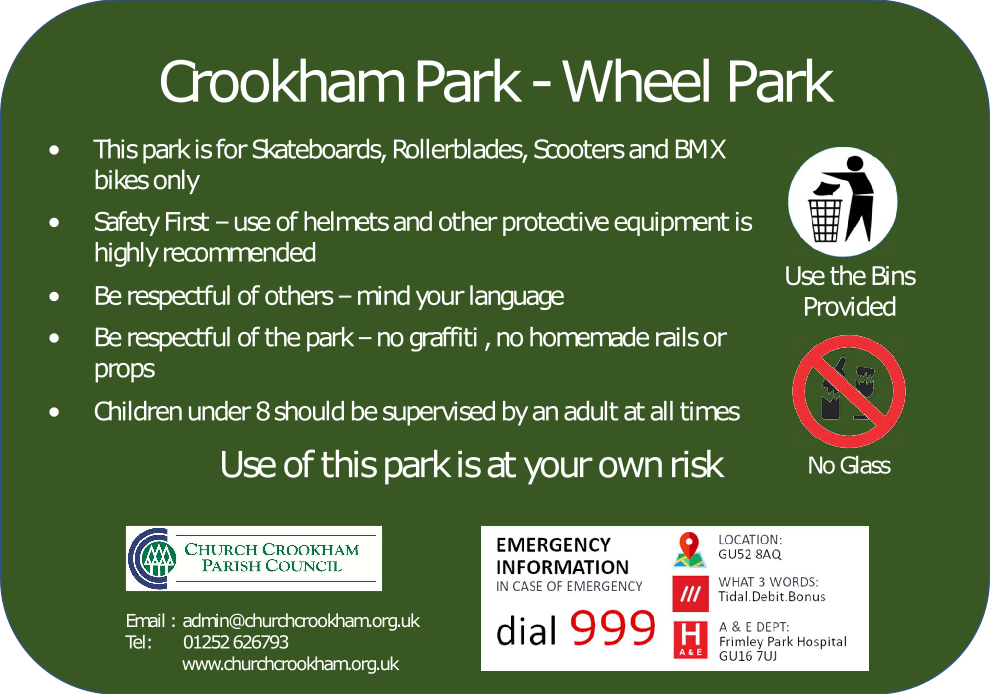 Wheelpark signage